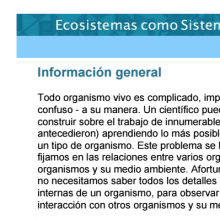Ecosistemas como sistemas complejos