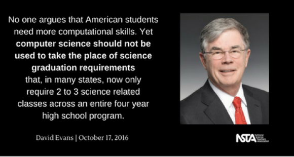 image of David Evans and quote
