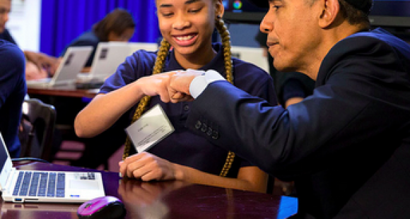 POTUS Code image from https://www.whitehouse.gov/blog/2016/01/30/computer-science-all